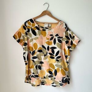 Linen Shirt // Rachel Zoe